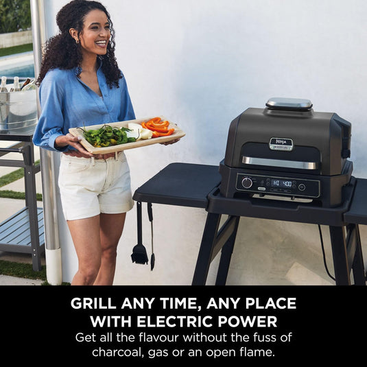 Ninja OG850UK Woodfire Pro XL Electric BBQ Grill & Smoker