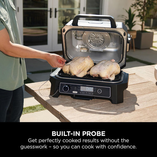 Ninja OG850UK Woodfire Pro XL Electric BBQ Grill & Smoker