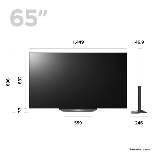 LG OLED65B36LA 65" B3 4K OLED Smart TV