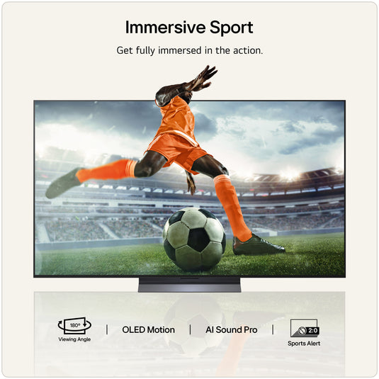 LG OLED65C66LB 65 inch  OLED evo AI C6 4K Smart TV
