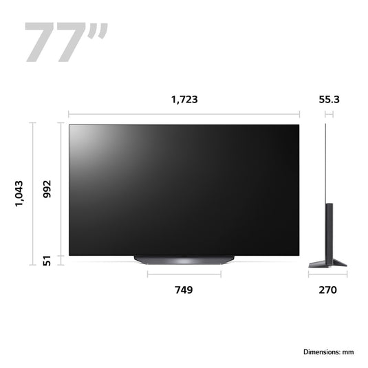 LG OLED77B36LA 77" B3 4K OLED Smart TV