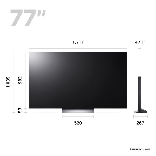 LG OLED77C36LC 77" C3 4K OLED Smart TV