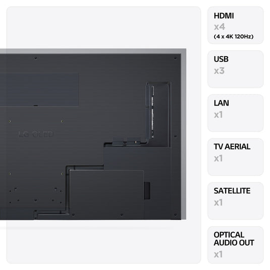 LG OLED83G36LA 83" G3 4K OLED Smart TV