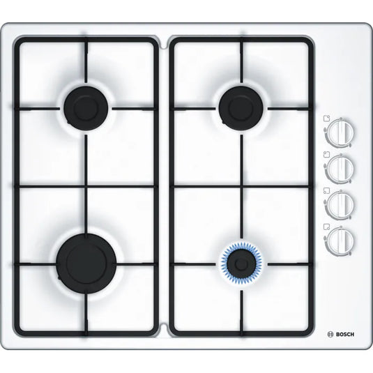 Bosch Series 2, Gas hob, 60 cm, White