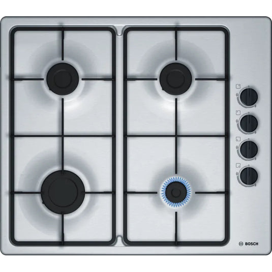 Bosch Series 2, Gas hob, 60 cm, Stainless steel