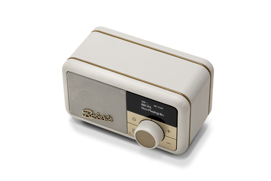 Roberts Revival Petite 2 DAB / DAB+ / FM RDS digital radio, Pastel Cream