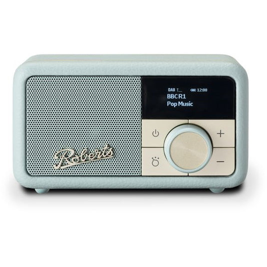 OPEN-BOX RENEWED - Roberts Revival Petite DAB / DAB+ / FM RDS digital radio, Duck Egg