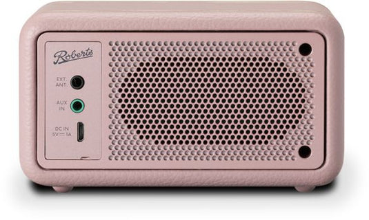 Roberts Revival Petite DAB / DAB+ / FM RDS digital radio, Dusky Pink