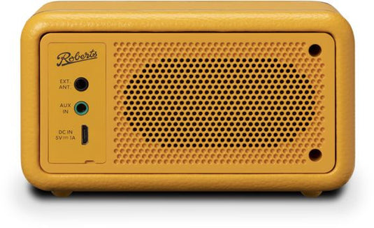 OPEN-BOX RENEWED - Roberts Revival Petite DAB / DAB+ / FM RDS digital radio, Sunburst Yellow