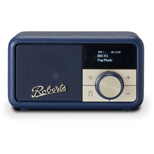 OPEN-BOX RENEWED - Roberts Revival Petite DAB / DAB+ / FM RDS digital radio, Midnight Blue