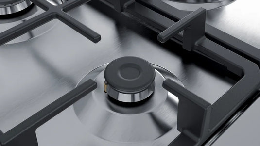 Bosch Series 4, Gas hob, 75 cm, Stainless steel