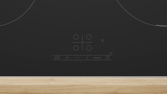 Bosch Series 4, Induction hob, 60 cm, Matt black