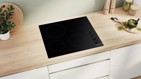 Bosch Series 2, Electric hob, 60 cm, Black