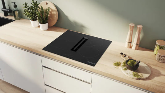 Bosch Series 4, Induction hob with integrated ventilation system, 60 cm