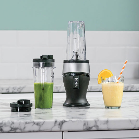 Ninja QB3001UKS 700W Slim Blender & Smoothie Maker, Silver