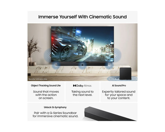 Samsung QE100QN80F 100" Neo QLED QN80F Mini LED HDR 4K Ultra HD Smart AI TV