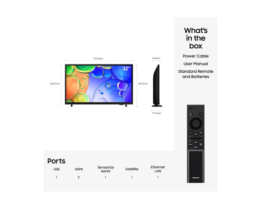 Samsung QE32Q5F 32" QLED Q5F Full HD Smart TV