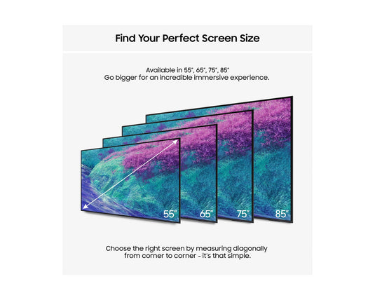 Samsung QE75QN1EF 75" Neo QLED QN1EF Mini LED HDR 4K Ultra HD Smart AI TV