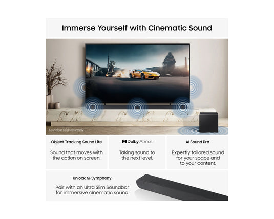 Samsung QE55S85H 55" S85H 4K Samsung Vision AI Smart TV