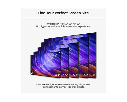 Samsung QE55S85H 55" S85H 4K Samsung Vision AI Smart TV