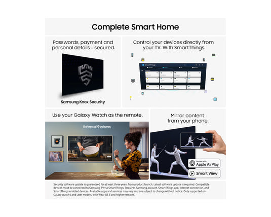 Samsung QE55S90F 55" OLED S90F HDR 4K Ultra HD Smart AI TV