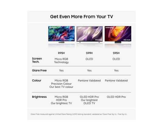 Samsung QE48S95H 48" OLED S95H 4K Vision AI Smart TV