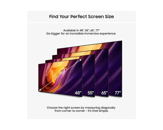 Samsung QE77S95H 77" OLED S95H 4K Vision AI Smart TV