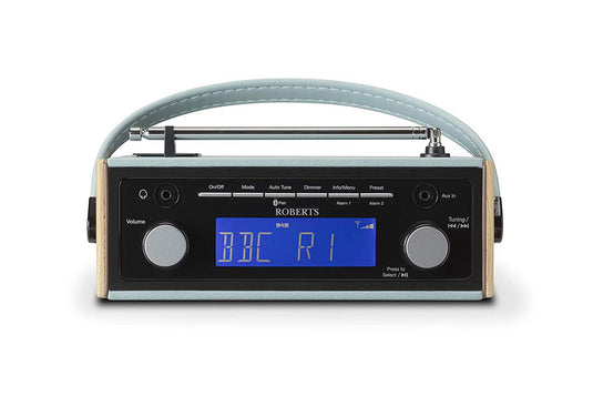 Roberts Rambler BT DAB/DAB+/FM RDS Radio with Bluetooth, Blue