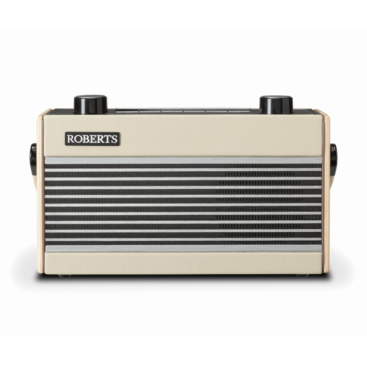 OPEN-BOX RENEWED - Roberts Rambler BT DAB/DAB+/FM RDS Radio with Bluetooth, Pastel Cream