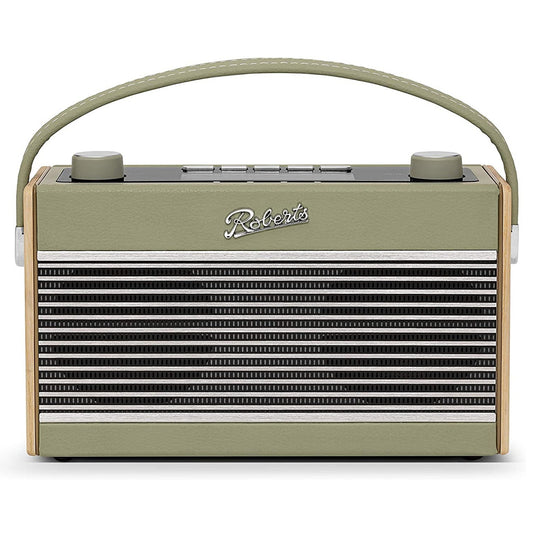 OPEN-BOX RENEWED - Roberts Rambler BT Stereo DAB/DAB+/FM RDS Radio with Bluetooth, Leaf Green