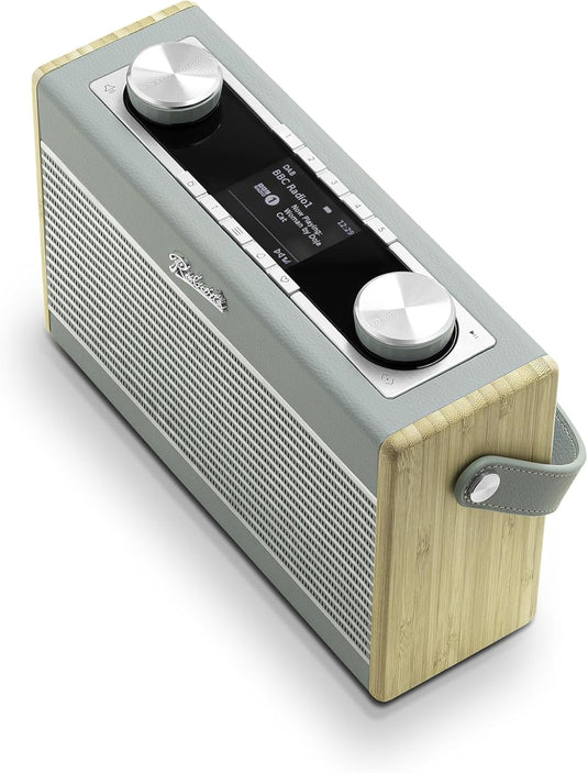 Roberts Rambler Classic DAB/DAB+/FM RDS Full Size Radio, Duck Egg