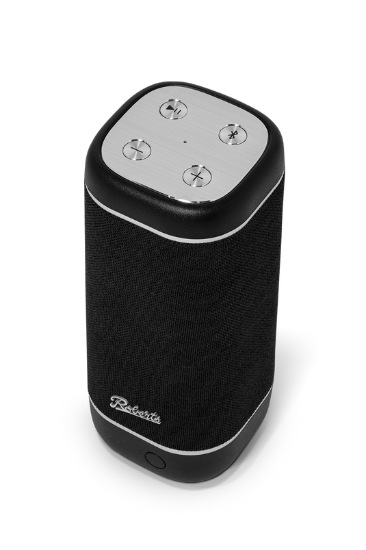 Roberts Reunion IPX7 Bluetooth Speaker, Black