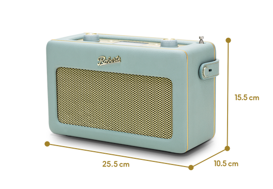 Roberts Revival ICON Smart Radio with Amazon Alexa, Google Cast, Internet Radio, DAB/DAB+/FM, Bluetooth, Duck Egg