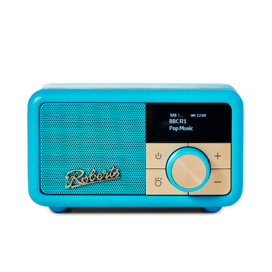 Roberts Revival Petite DAB / DAB+ / FM RDS digital radio, Electric Blue