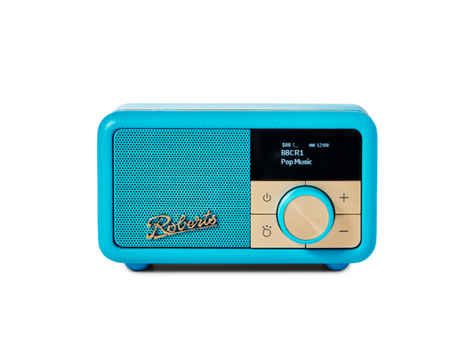 Roberts Revival Petite DAB / DAB+ / FM RDS digital radio, Electric Blue