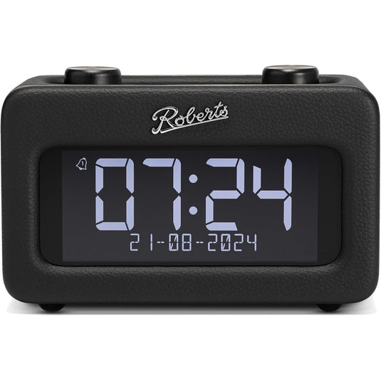 Roberts Revival Rest DAB+/FM Bedside Radio, Black