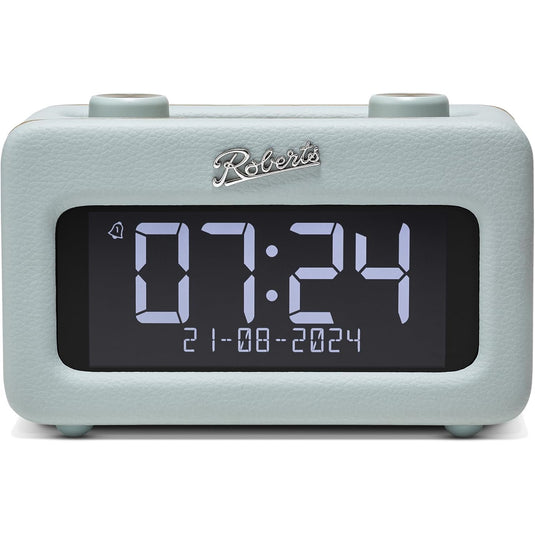 Roberts Revival Rest DAB+/FM Bedside Radio, Duck Egg