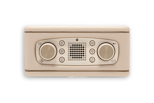 Roberts Revival Rest DAB+/FM Bedside Radio, Pastel Cream
