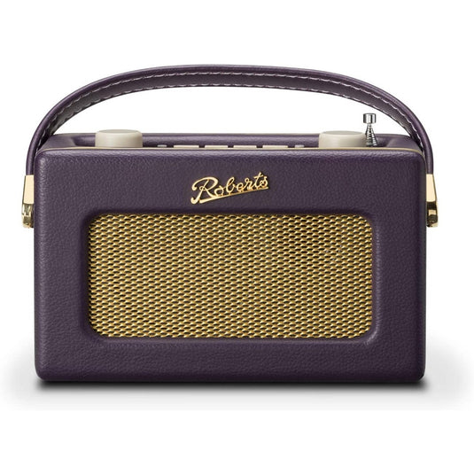 OPEN-BOX RENEWED - Roberts Revival Uno DAB/DAB+/FM Radio with 2 Alarms, Mulberry Purple