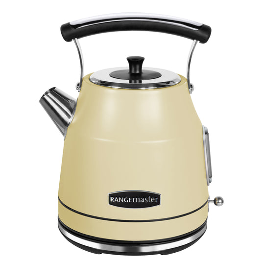 Rangemaster RMCLDK201CM Classic Quiet Boil Kettle 1.7L, 3KW, Matt Cream