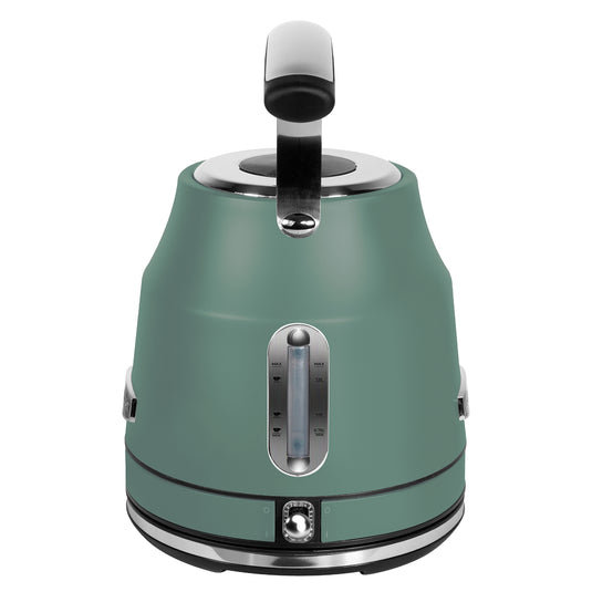 Rangemaster RMCLDK201MG Classic Quiet Boil Kettle 1.7L, 3KW, Mineral Green