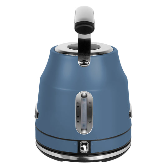 Rangemaster RMCLDK201SB Classic Quiet Boil Kettle 1.7L, 3KW, Stone Blue