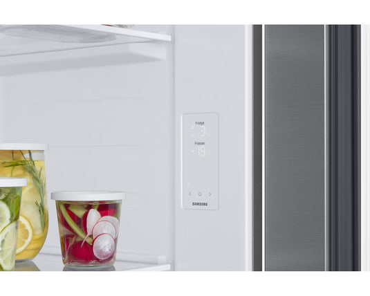 Samsung RS57DG400EM9EU 91cm Frost Free American Fridge Freezer - Silver