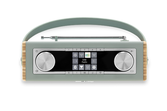 Roberts Rambler Max DAB/DAB+/FM RDS Full Size Radio, Duck Egg