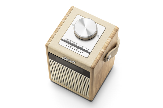 Roberts Rambler Midi DAB/DAB+/FM RDS  Bookshelf Radio, Pastel Cream