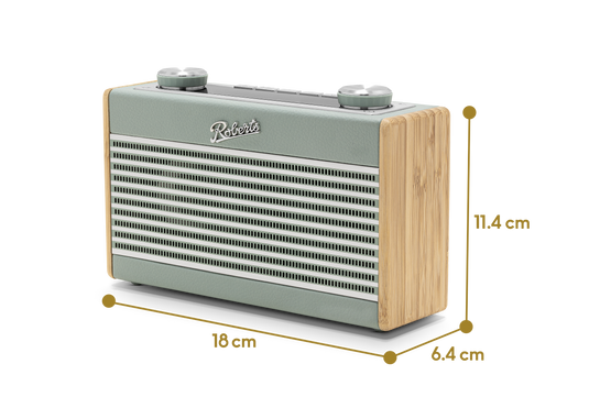 Roberts Rambler Uno DAB/DAB+/FM RDS Radio, Duck Egg