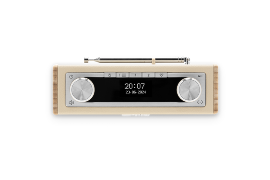 Roberts Rambler Uno DAB/DAB+/FM RDS Radio, Pastel Cream