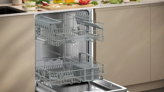 Neff N50, Fully-integrated dishwasher, 60 cm, Variable hinge