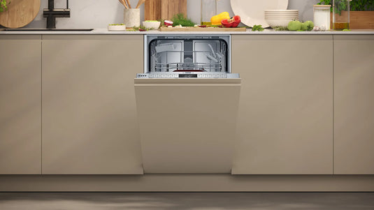 Neff N50, Fully-integrated dishwasher, 45 cm, Variable hinge