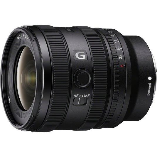 Sony SEL1625G FE 16-25mm f/2.8 G lens